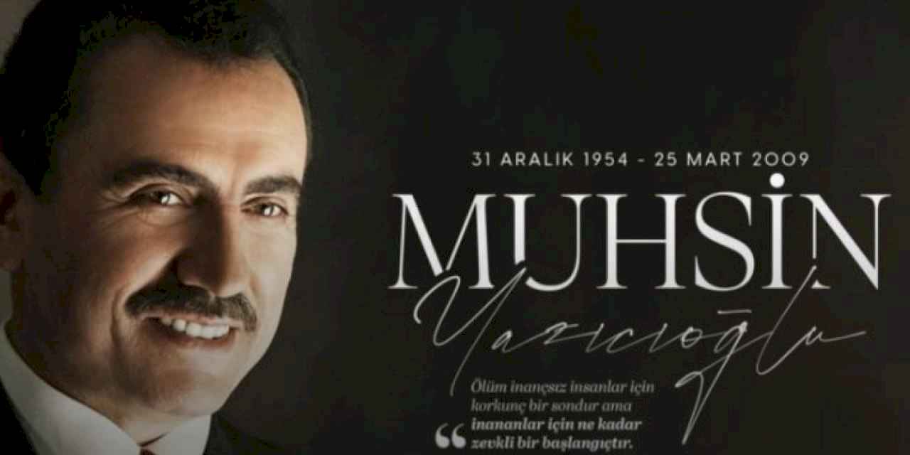 Cumhurbaşkanı Erdoğan'dan Yazıcıoğlu’na anma