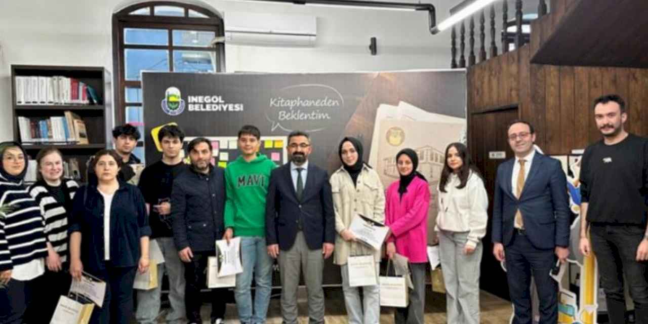 İnegöl'de Nöbetçi Kitaphanelerin ‘En’leri belli oldu