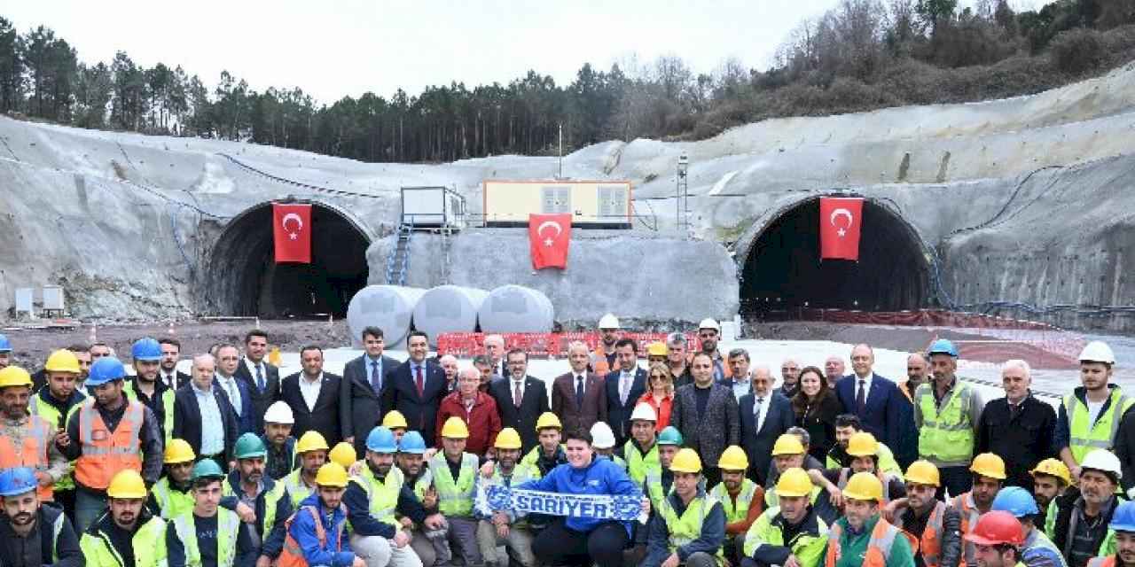 Sarıyer-Kilyos Tüneli'nde hedef 2026