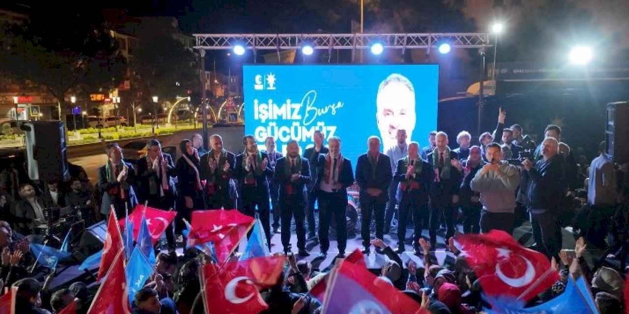 Başkan Aktaş’a Gürsu’da sevgi seli