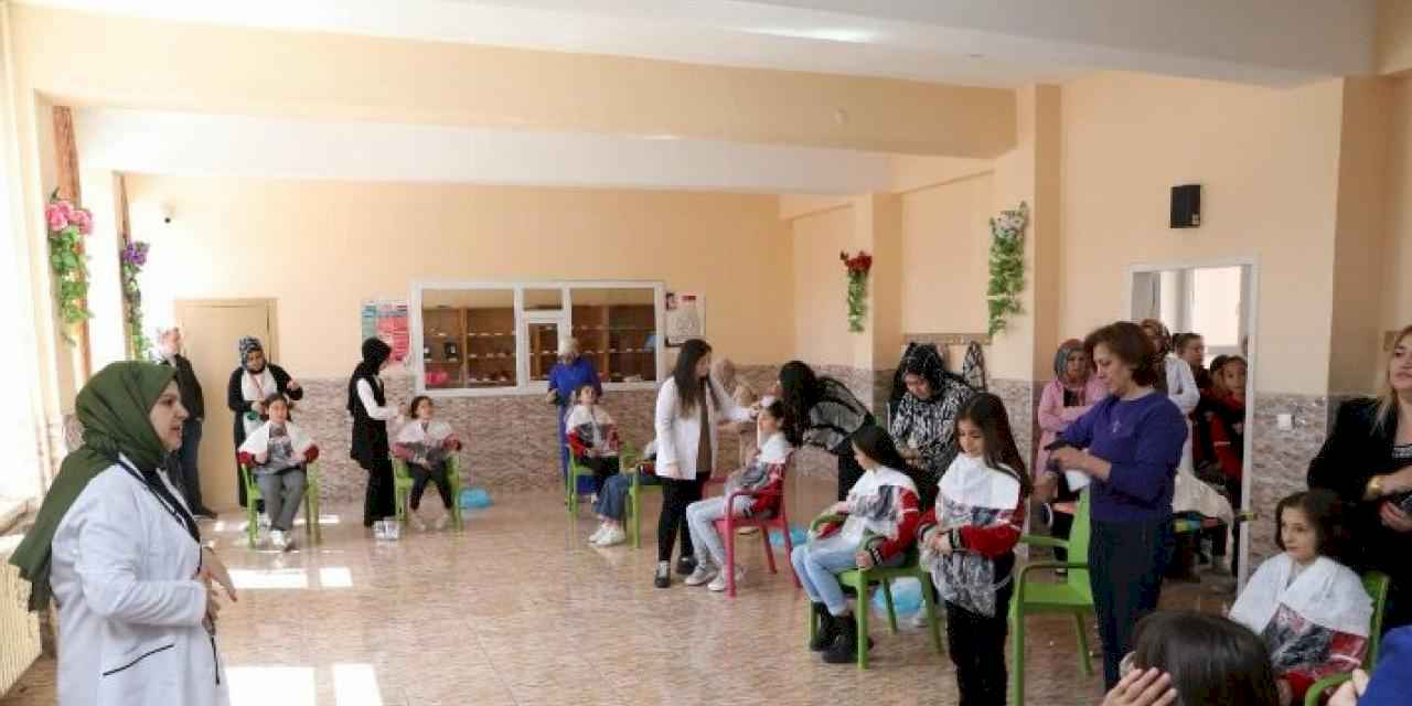 Ortaokul öğrencilerine hijyenin önemi anlatıldı