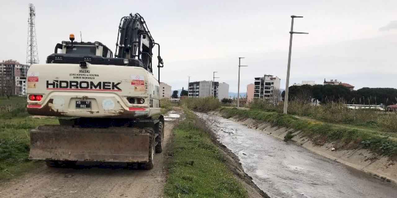 MASKİ’den Keli Mahallesinde dere temizliği