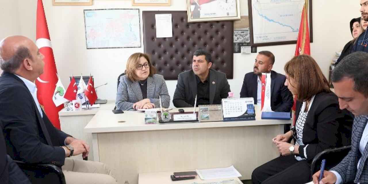 Başkan Fatma Şahin seçimin ardından çalışmaya başladı