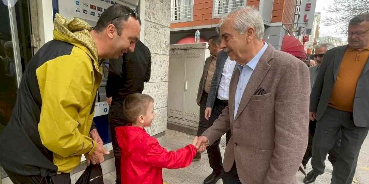 Edirne Keşan'da Başkan Özcan'dan teşekkür ziyareti