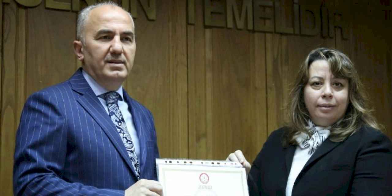 Belediye Başkanı Rahmi Metin, yeniden görev başında.