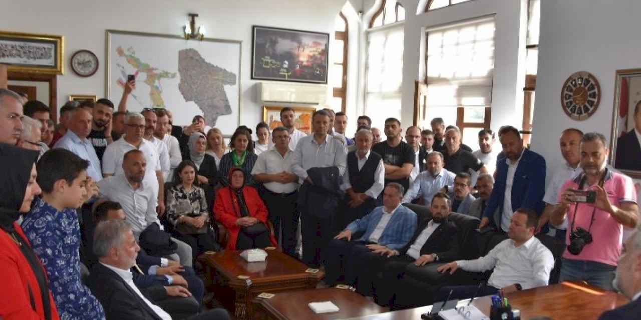 Tokat Niksar'da Başkan Tepebaşı göreve başladı