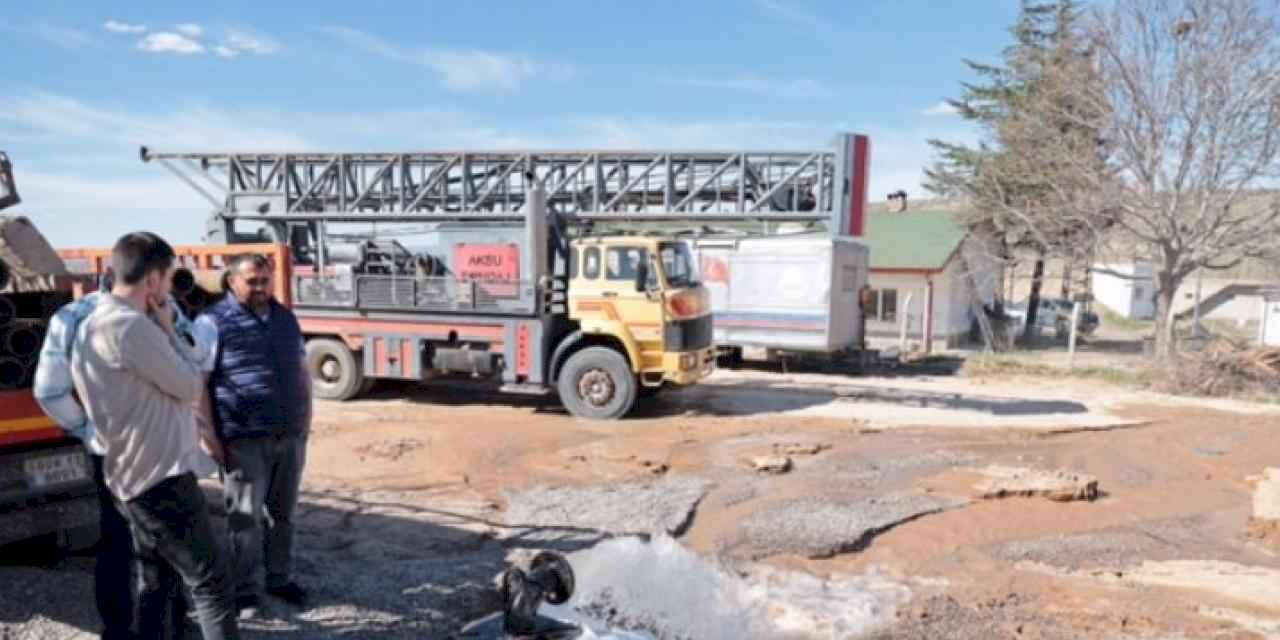 Nevşehir'de yeni su kaynağı bulundu