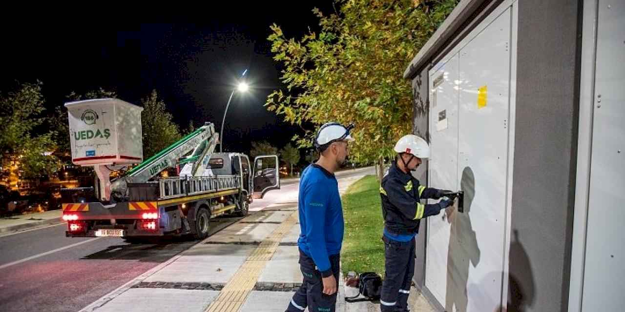 UEDAŞ ekipleri kesintisiz bayram mesaisinde