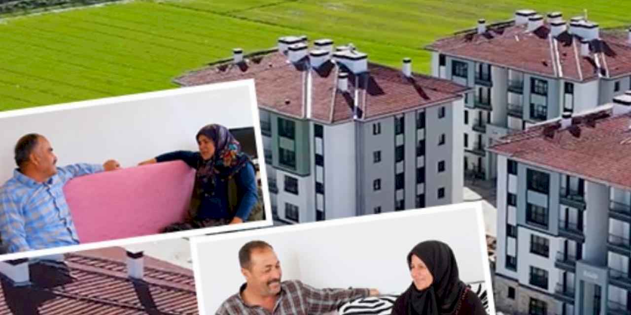 Afet bölgesinde çifte bayram sevinci