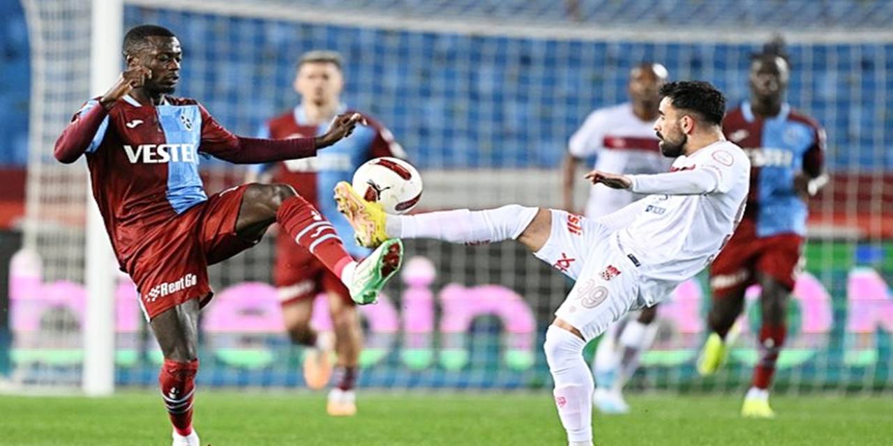 Trabzonspor 0-1 EMS Yapı Sivasspor (Maç Sonucu) Trabzon evinde kayıp!.