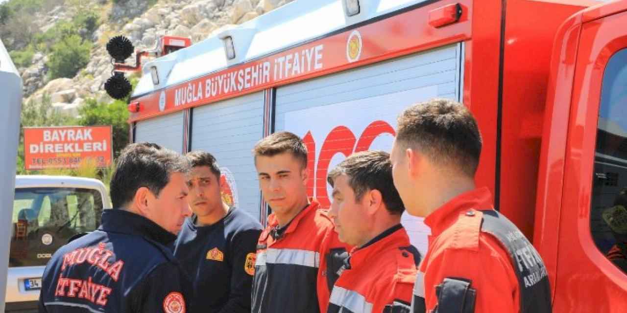 Muğlalı ekipler teleferik kazasında görev aldı