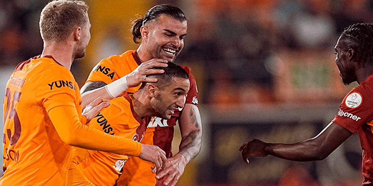 Corendon Alanyaspor 0-4 Galatasaray (Maç Sonucu) Cimbom Alanya'da farklı kazandı!