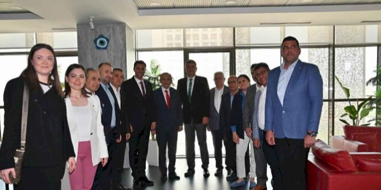 Başkan Zeyrek, MTSO Yönetimini ağırladı