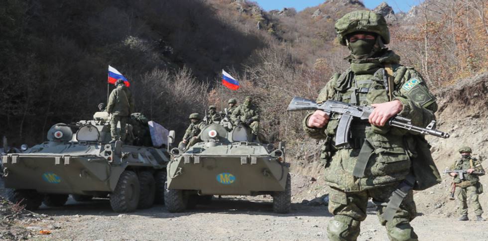 Rus barış güçleri Karabağ'dan çekilmeye başladı