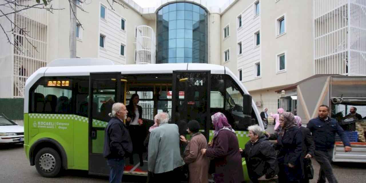 Kocaeli'de 65 yaş üstüne toplu taşımada sınırlama yok