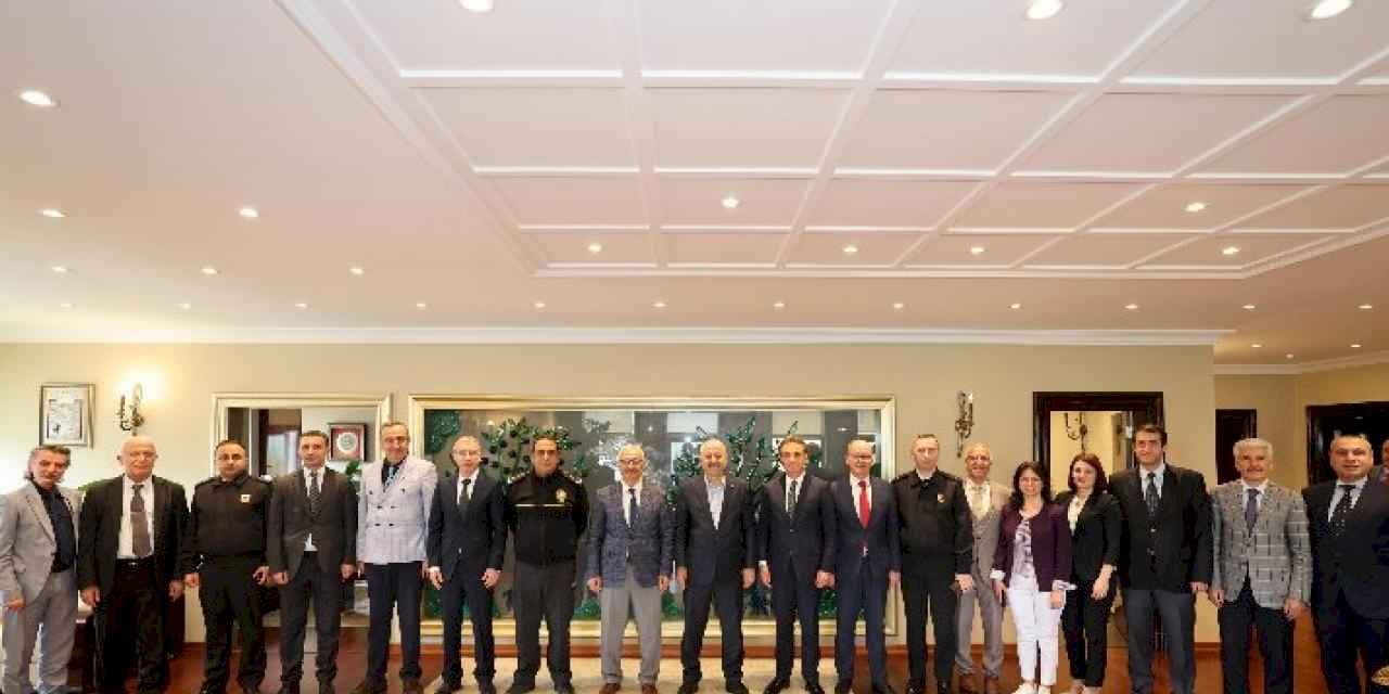 Kaymakam Özyiğit’ten Başkan Büyükgöz’e hayırlı olsun ziyareti