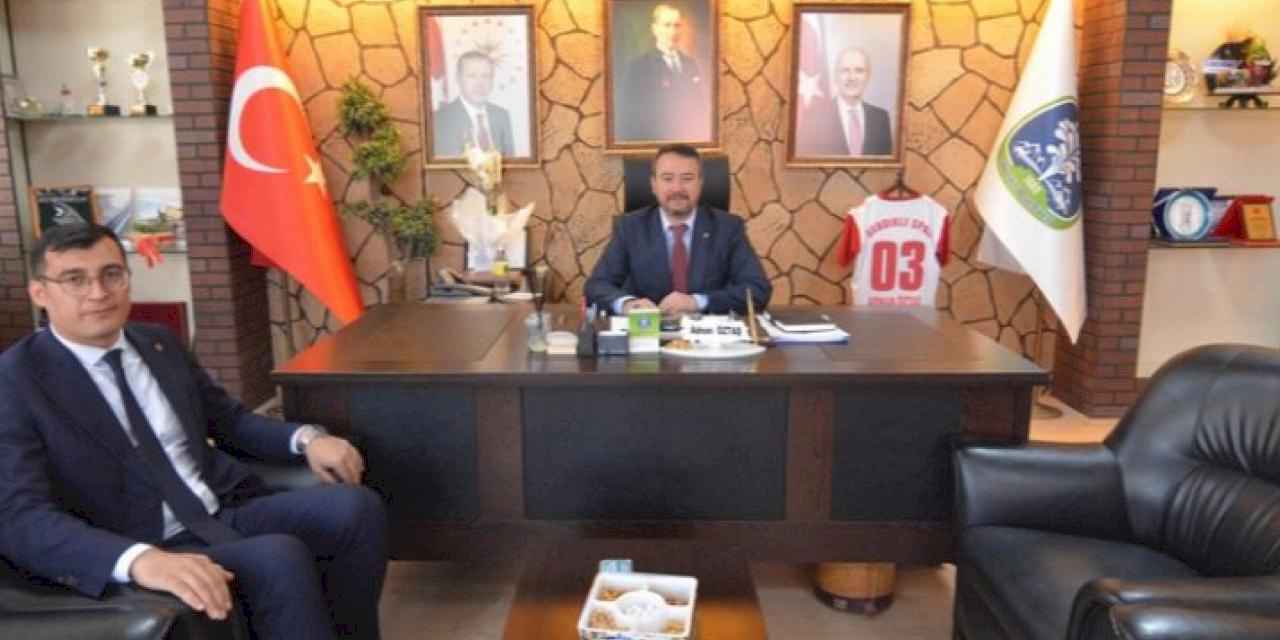 Başkan Adnan Öztaş’a hayırlı olsun ziyaretleri sürüyor