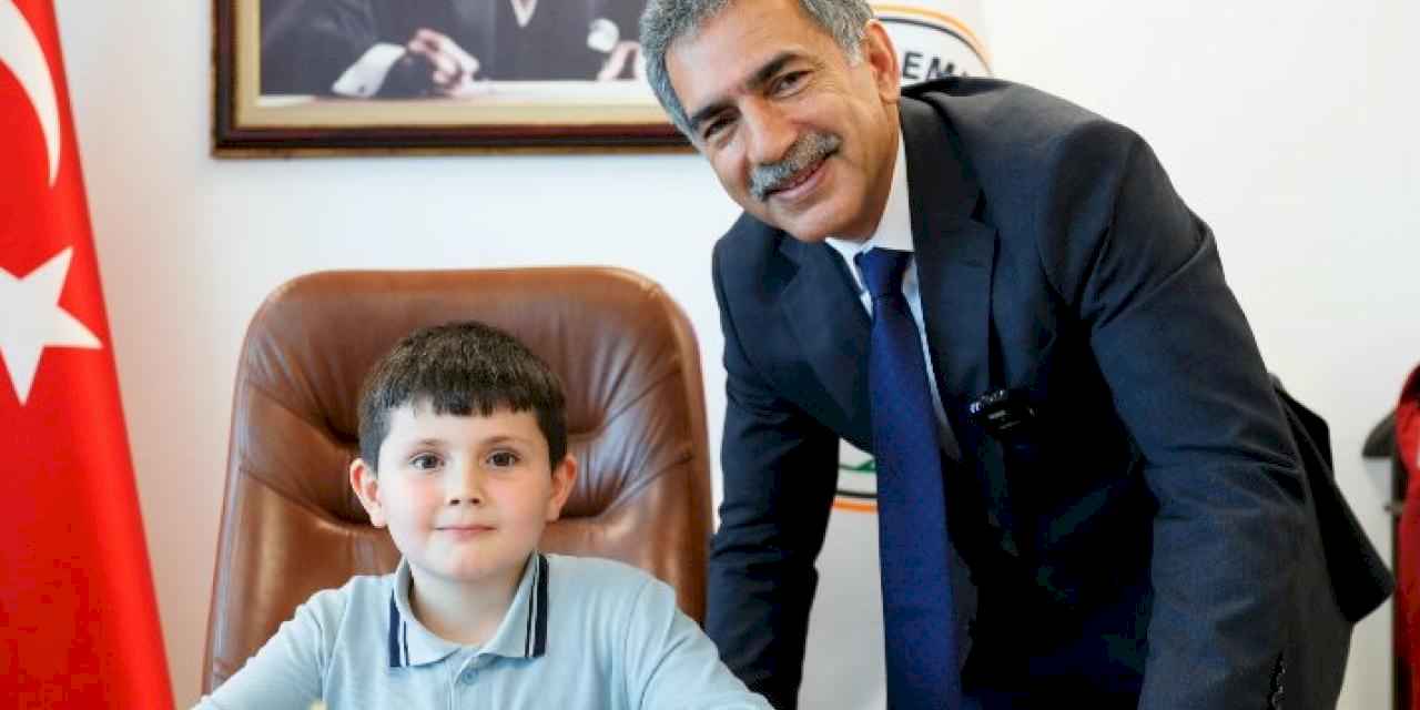 Gemlik'te Başkan Deviren’den minik başkanlara Lunapark müjdesi