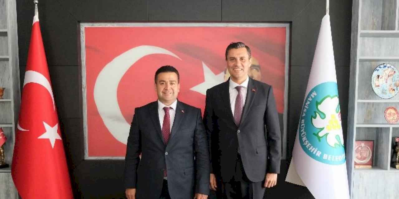 Başkan Dönmez, Başkan Ferdi Zeyrek’i ziyaret etti