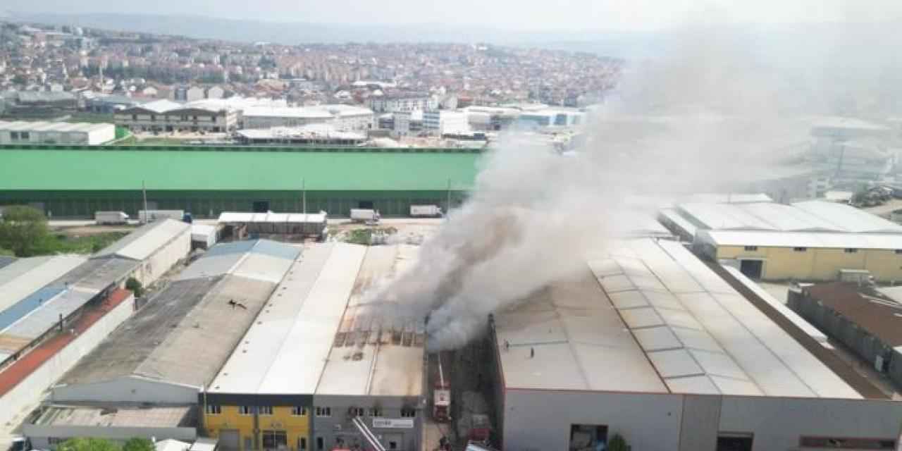 Bursa İnegöl'deki yangın kontrol altında