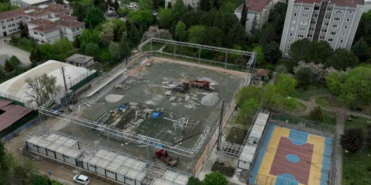 Ferruh Duygu Spor Sahasında hummalı çalışma