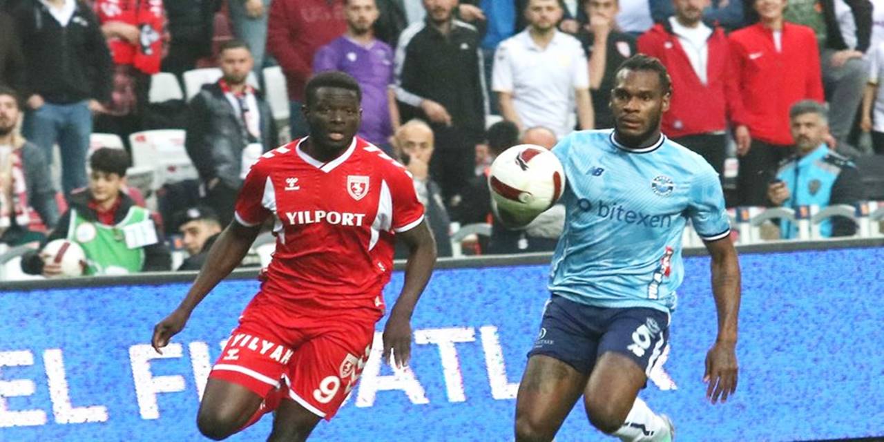 Yılport Samsunspor 1-1 Yukatel Adana Demirspor (Maç Sonucu) Samsun'da puanlar paylaşıldı!