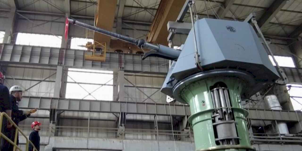 İlk milli deniz topu teste hazır!