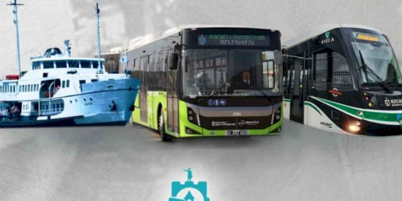 23 Nisan'da Kocaeli'de ulaşım ücretsiz