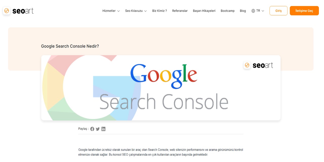 Google Search Console: Web Yöneticileri İçin Kapsamlı Bir Rehber
