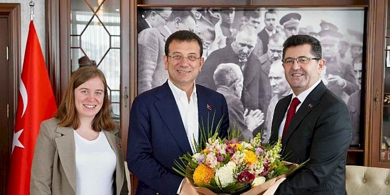 Ekrem İmamoğlu'ndan Çekmeköy Belediye Başkanı Orhan Çerkez'e Tebrik Ziyareti