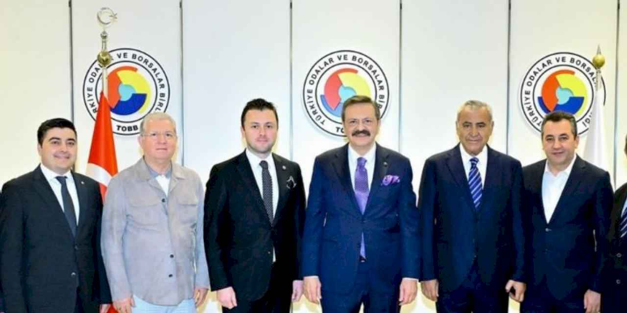 Keşan TSO’dan TOBB Başkanı Hisarcıklıoğlu’na ziyaret