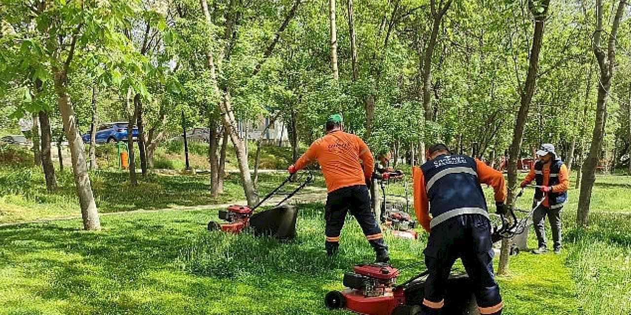 Çankaya'da Parklar Yaza Hazırlanıyor