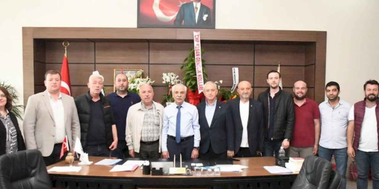 Keşan Ticaret Borsası’ndan Mehmet Özcan’a ziyaret