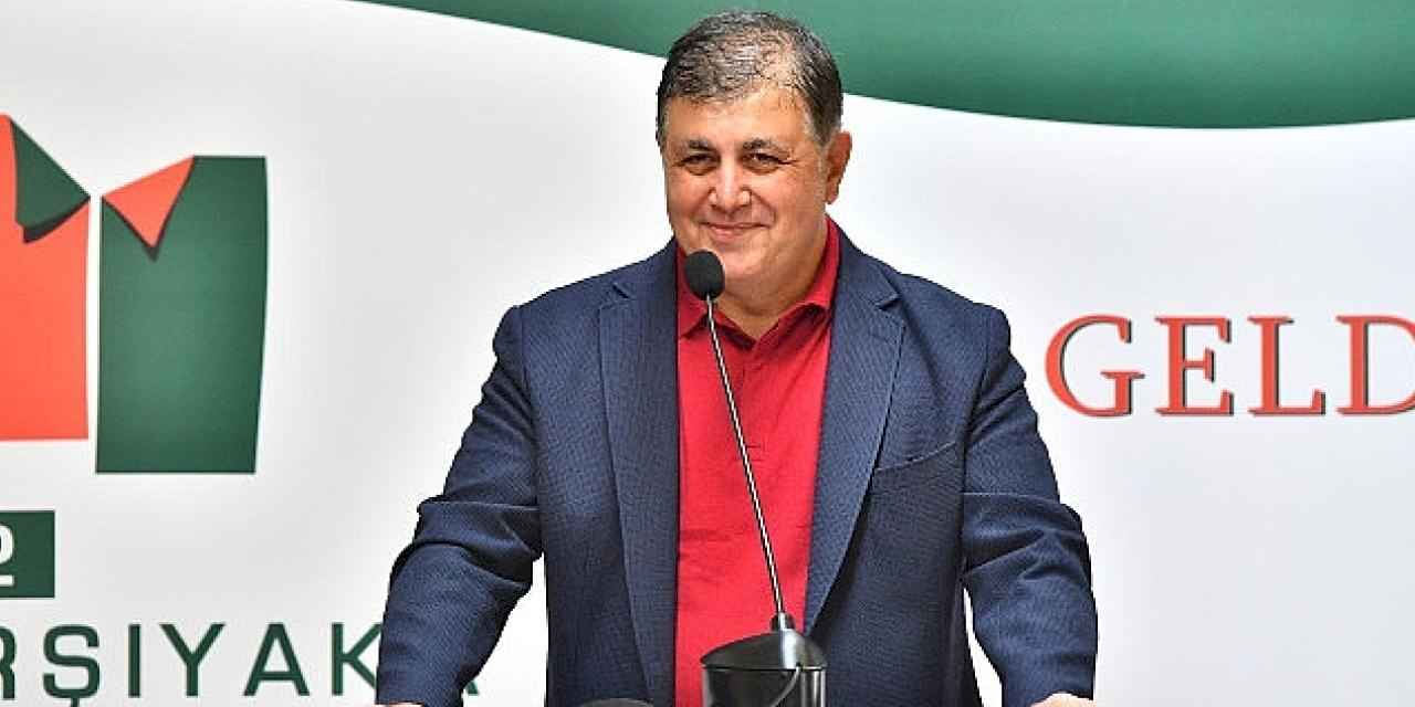 Başkan Tugay'dan şampiyonluk mücadelesi veren Karşıyaka'ya destek mesajı