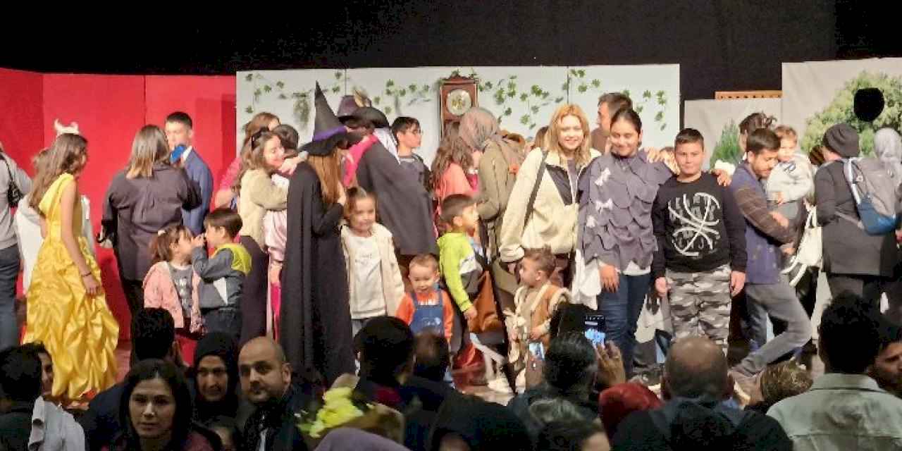 Gölcük'te çocuklar eğlenceye doydu