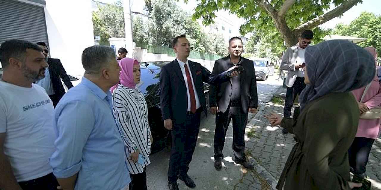 Kızılay Mahallesi'ne çözüm ve proje ziyareti