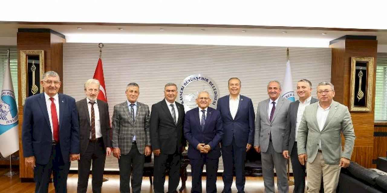 CHP heyetinden Başkan Büyükkılıç’a “hayırlı olsun” ziyareti