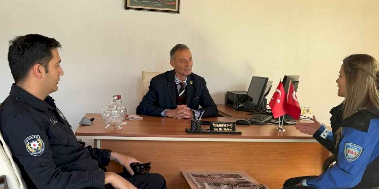 Emniyetten Keşanlı muhtarlara hayırlı olsun ziyareti