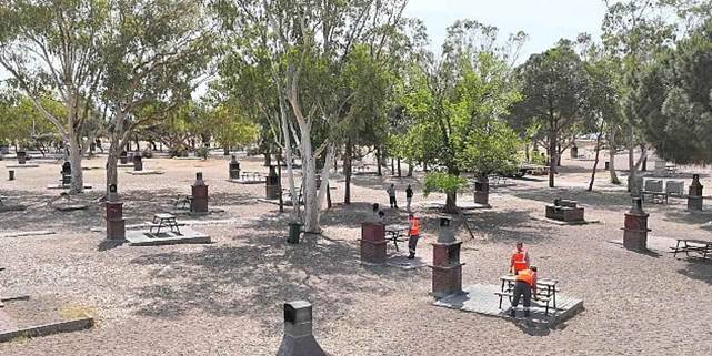 Lara Birlik mesire alanı yaza hazırlanıyor