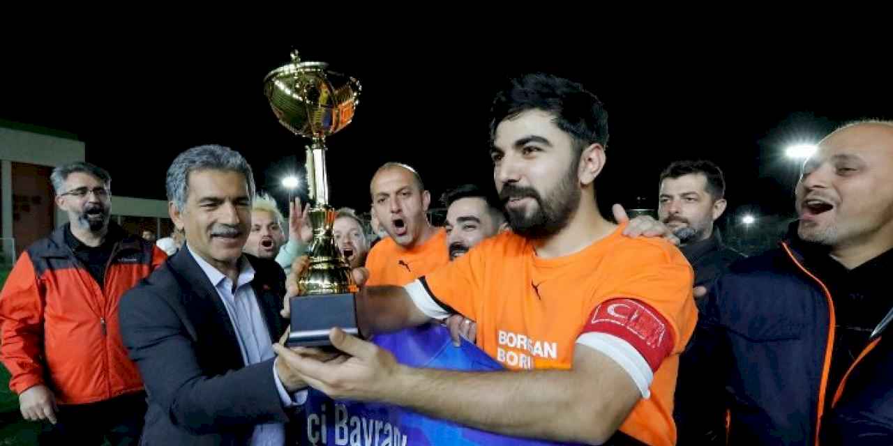 Emek turnuvasının galibi Borusan Boru