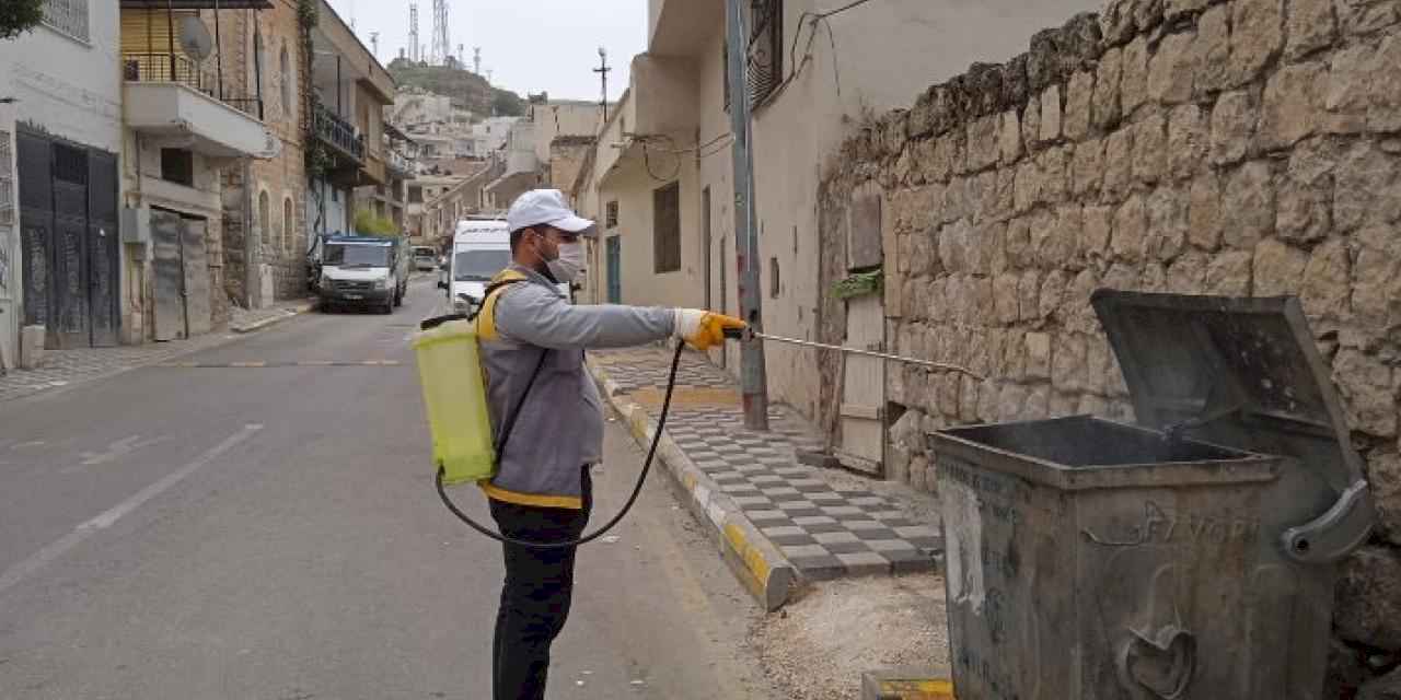 Mardin'de ilaçlama çalışmaları sürüyor 
