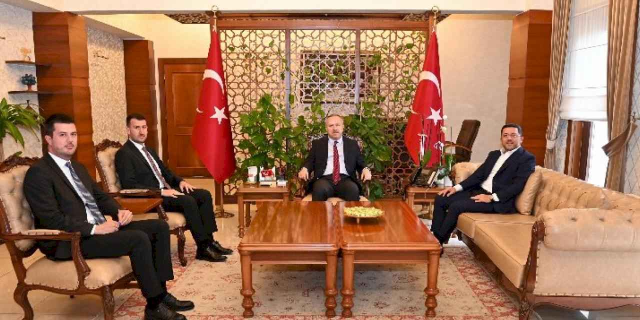 Başkan Rasim Arı’dan Nevşehir Valisi Ali Fidan’a ziyaret