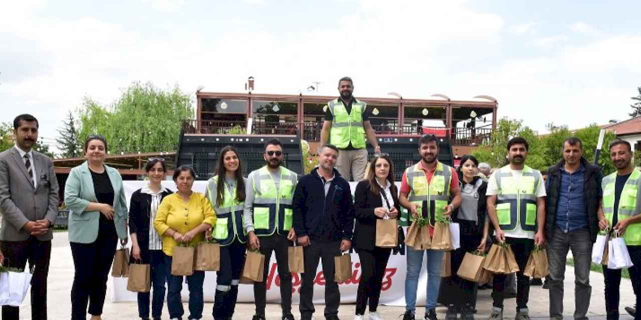 Malatya'da vatandaşlara ücretsiz fide desteği