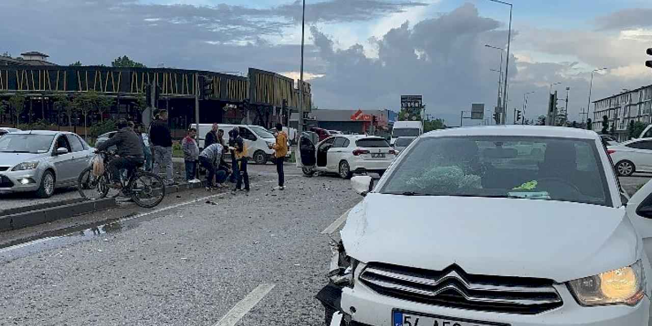 Düzce'de trafik kazası: 3 yaralı