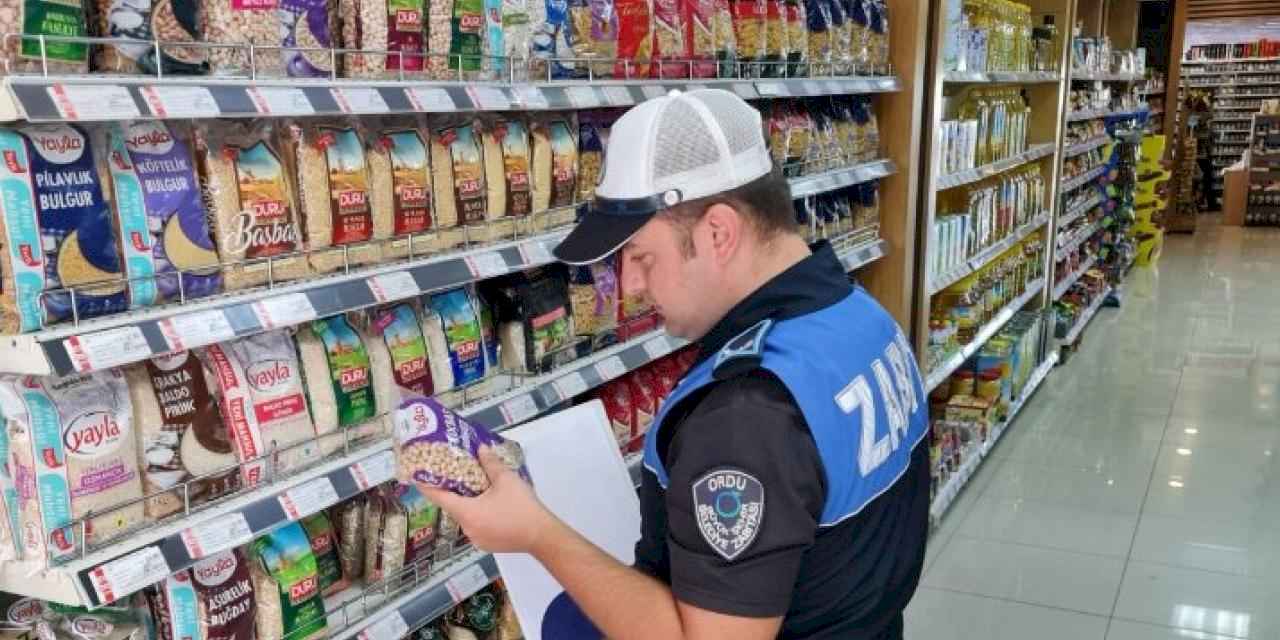 Zabıtadan zincir marketlere şok baskın