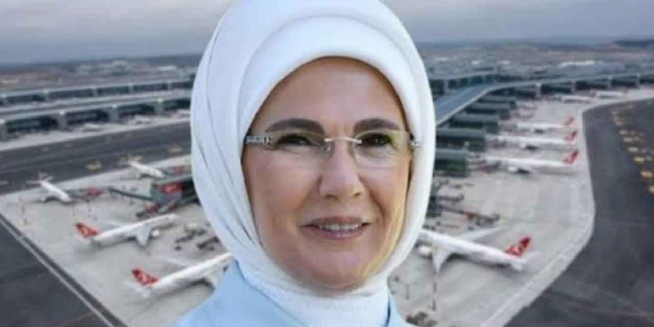 O helikopter pisti Emine Erdoğan için değil!