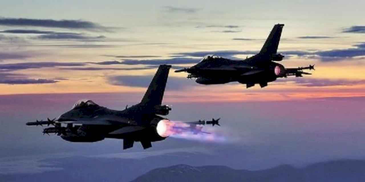 Irak'ın kuzeyine hava harekatı: 16 terörist etkisiz!