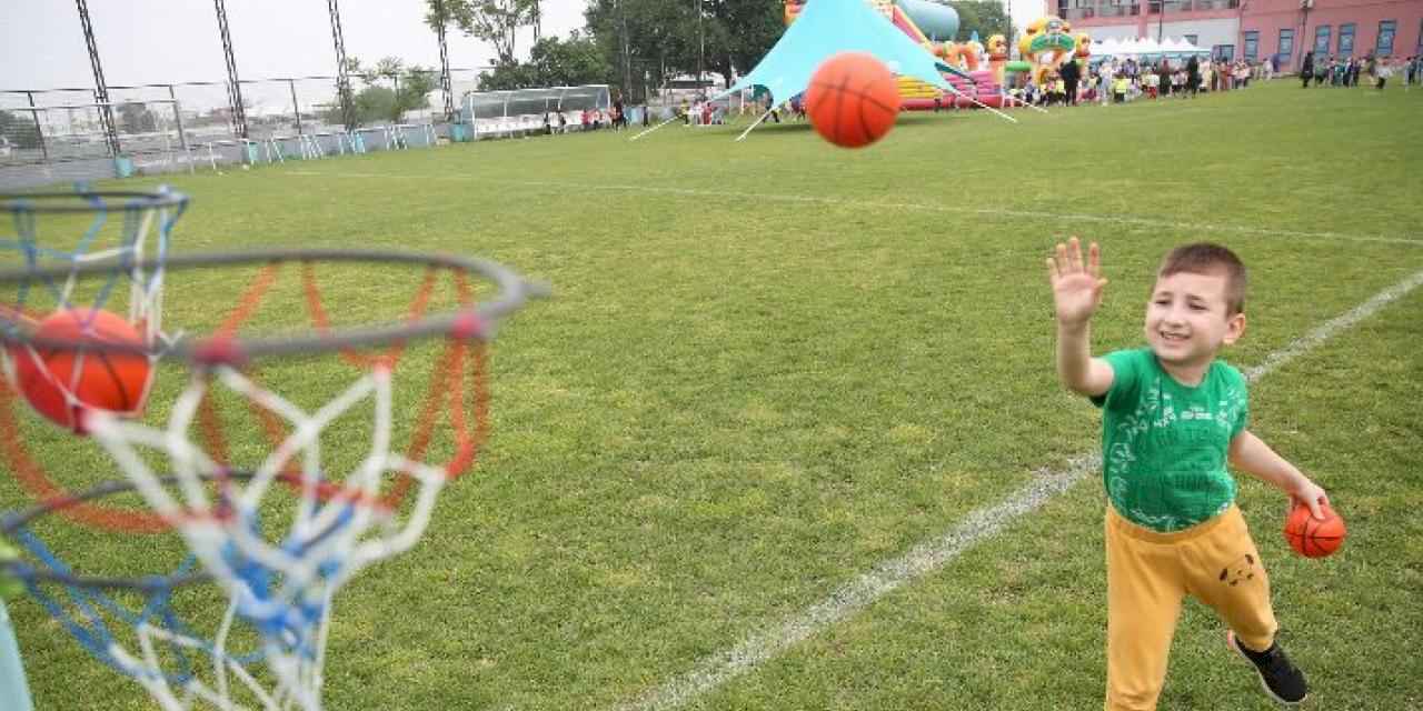 Nilüfer'de renkli spor şenliği