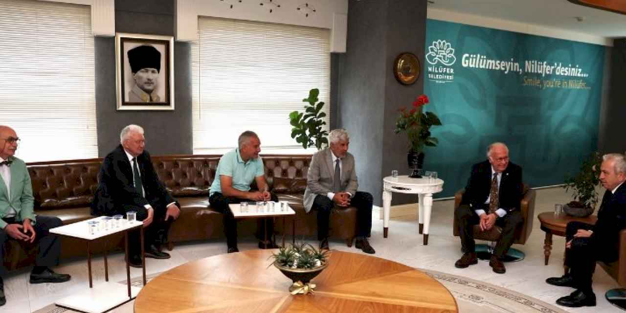 Bursaspor yönetiminden Başkan Özdemir’e ziyaret