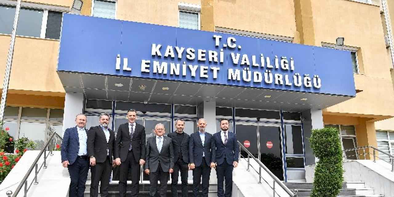 Başkan Büyükkılıç’tan İl Emniyet Müdürü Aydın’a “hayırlı olsun” ziyareti